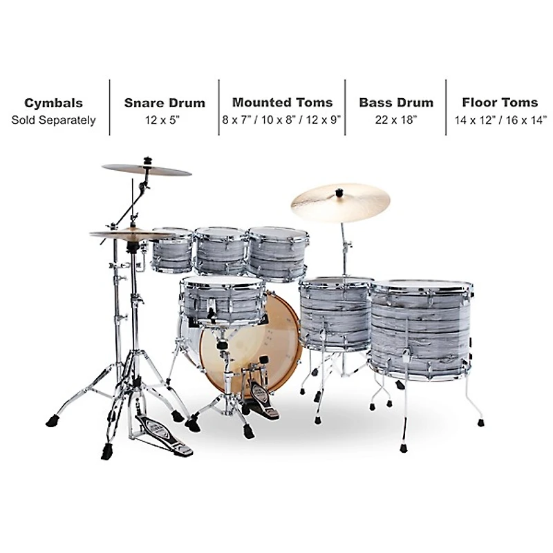TAMA Superstar Classic 7-Piece Shell Pack