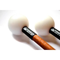 Timber Drum Company Hard Poly Mallets With Solid Hardwood Handles Birch Handles