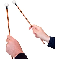 Timber Drum Company Hard Poly Mallets With Solid Hardwood Handles Birch Handles