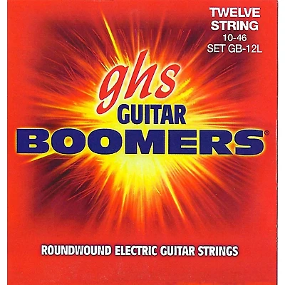 GHS Boomer 12 String Light Electric Guitar Set (10-46)