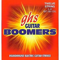 GHS Boomer 12 String Extra Light Electric Guitar Set (9-40)