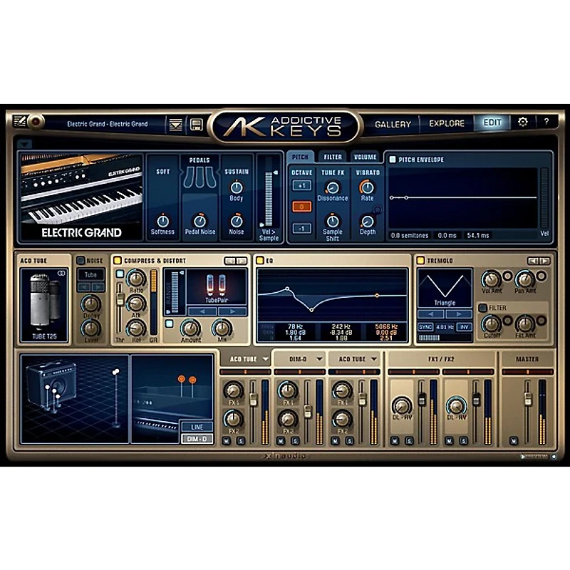 XLN Audio Addictive Keys: Trio Bundle Software (Download)