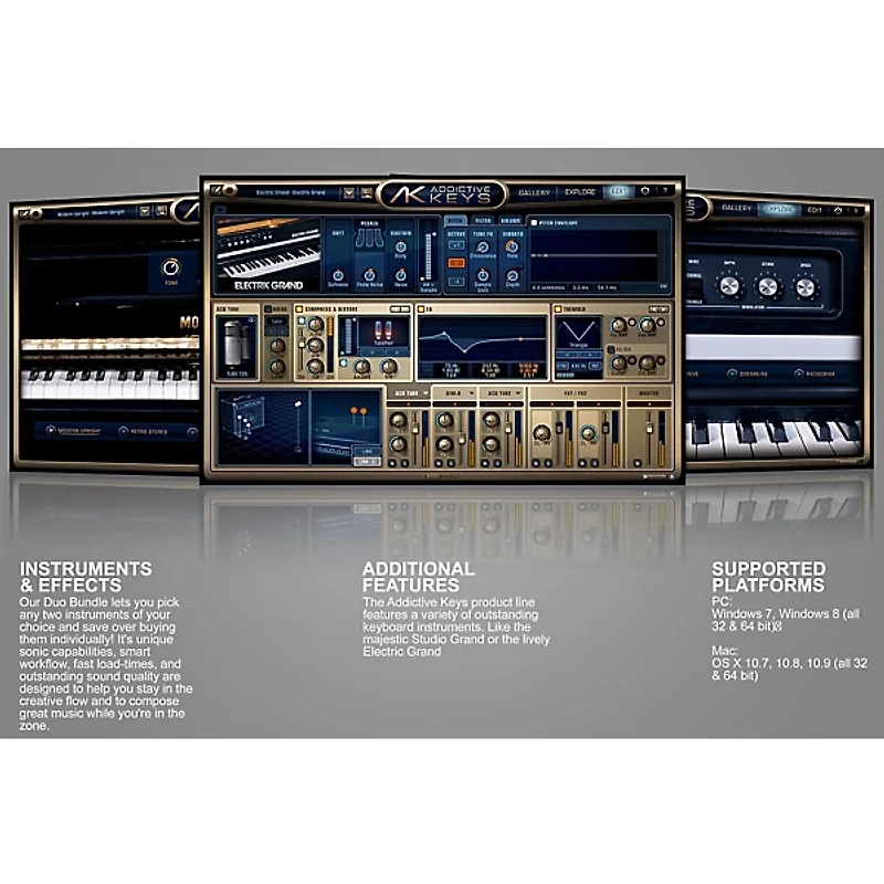 XLN Audio Addictive Keys: Duo Bundle Software Download