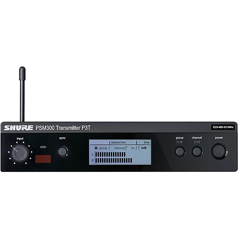 Shure PSM 300 Wireless Personal Monitoring System With SE215-CL Earphones -