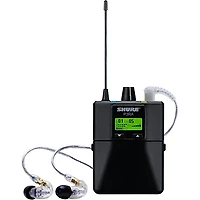 Shure PSM 300 Wireless Personal Monitoring System With SE215-CL Earphones -