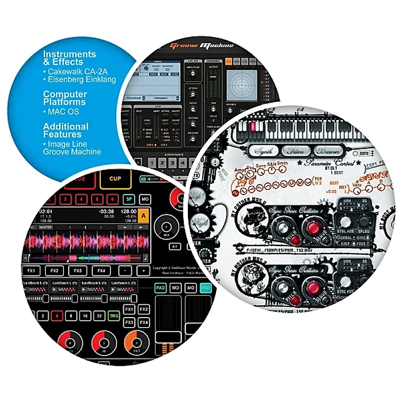 XCHANGE Producer Software Collection With PreSonus, Cakewalk, IK Multimedia, Image-Line, Loop Loft, Ohm Force and Sonnox