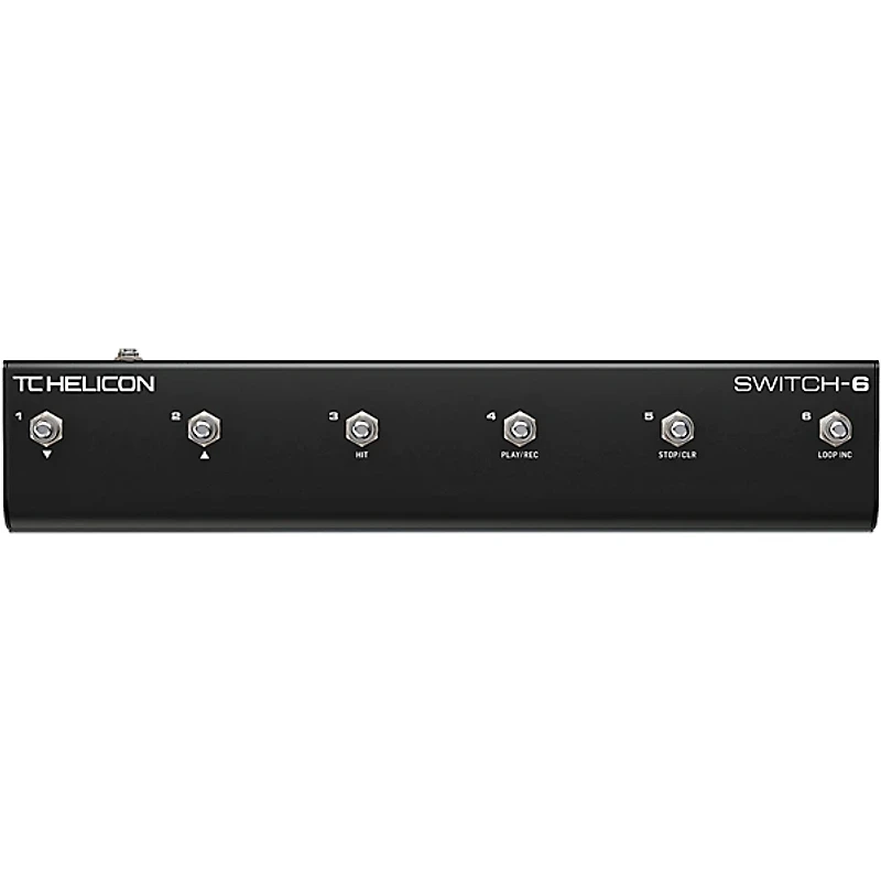 TC Helicon SWITCH-6 6-Button Footswitch Black