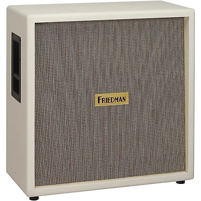 Friedman White Tolex Vintage 4x12 Guitar Speaker Cab White Tolex