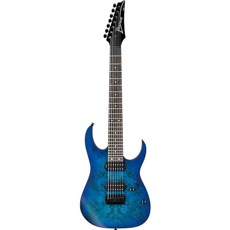 Ibanez RG Series RG7421PB 7-String Electric Guitar Flat Sapphire Blue