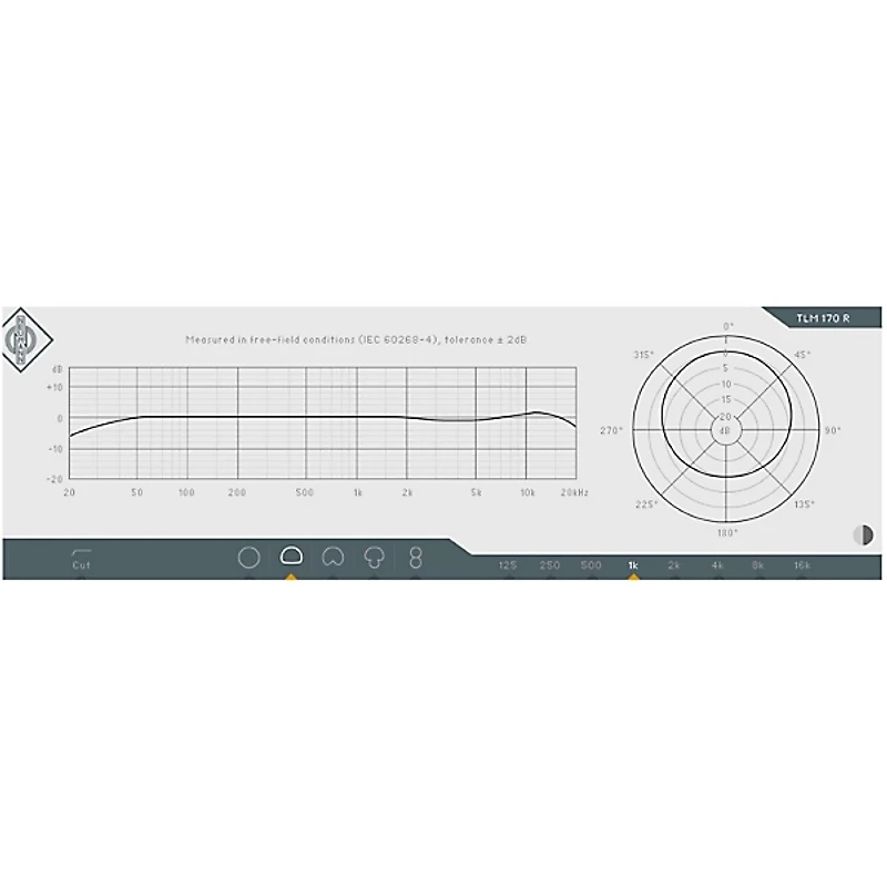 Neumann TLM 170 R Large Diaphragm Condenser Microphone Nickel