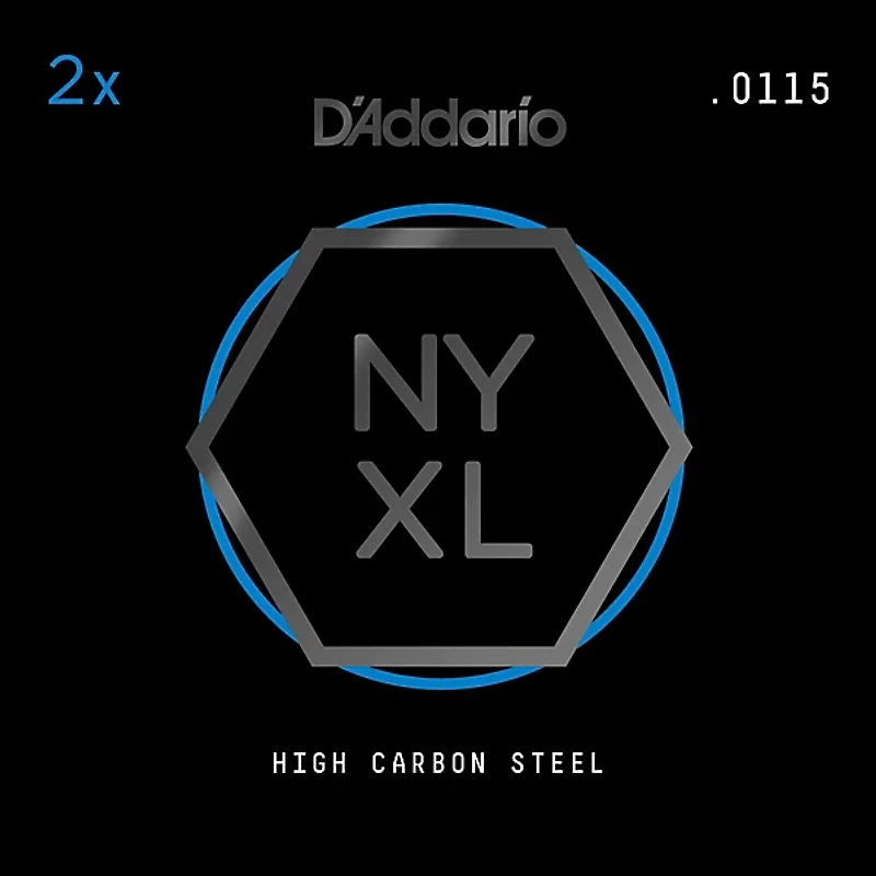 D'Addario NYXL Plain Steels (2-Pack) .011 Gauge