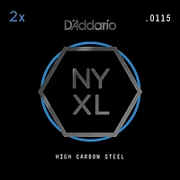 D'Addario NYXL Plain Steels (2-Pack) .011 Gauge