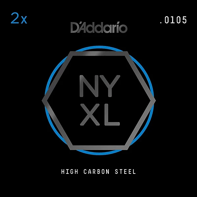 D'Addario NYXL Plain Steel .010GA (2-Pack)
