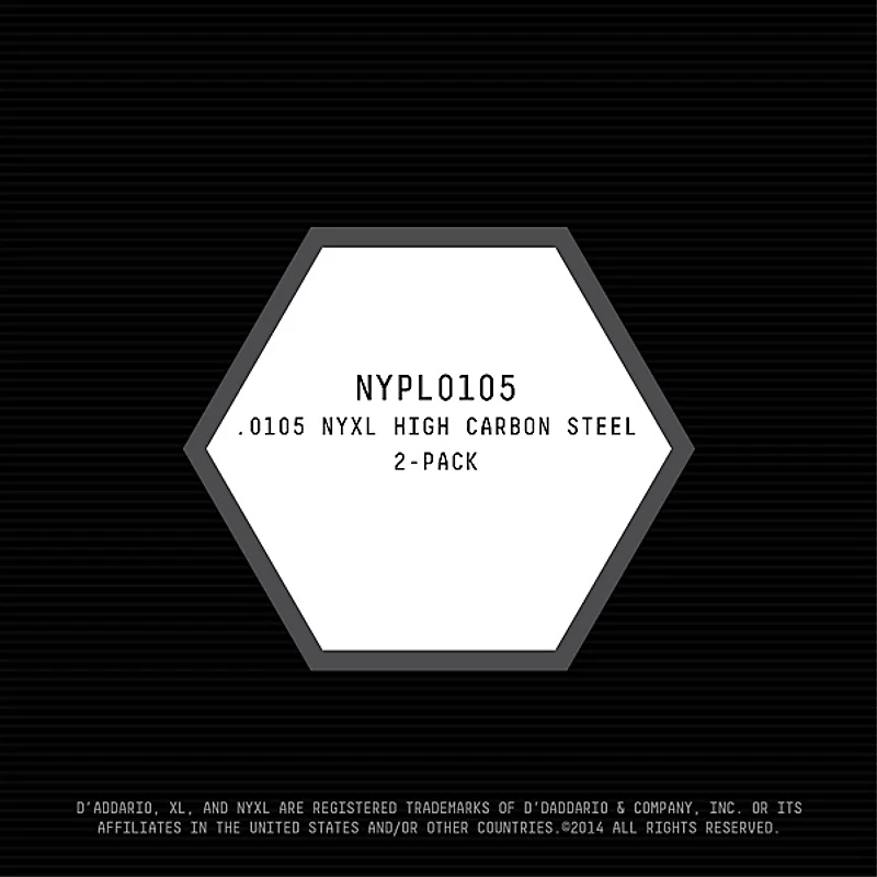 D'Addario NYXL Plain Steel .010GA (2-Pack)