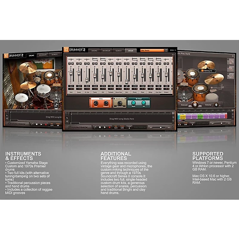 Toontrack Reggae EZX Software Download