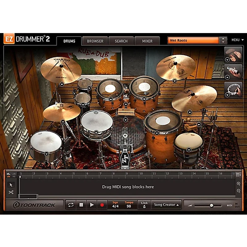 Toontrack Reggae EZX Software Download