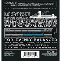 D'Addario EXL170BT Balanced Tension Long Scale Electric Bass String Set (45-107) 2 Pack