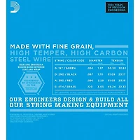 D'Addario EXL160BT Balanced Tension Long Scale Electric Bass String Set (50-120) 2 Pack