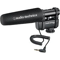 Audio-Technica AT8024 Mono/Stereo Camera Mount Microphone