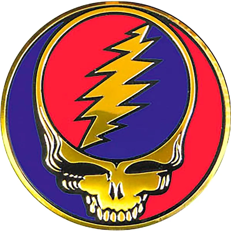 C&D Visionary Grateful Dead "Steal Your Face" Heavy Metal Sticker