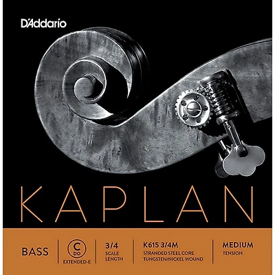 D'Addario Kaplan Series Double Bass C (Extended E) String