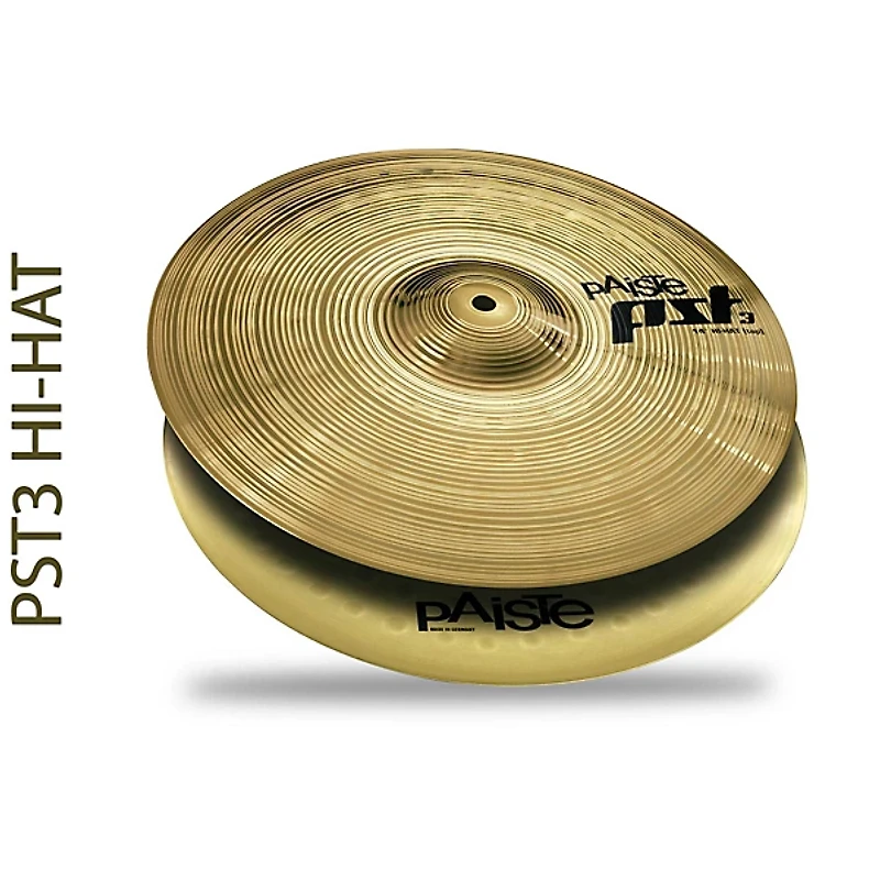 Paiste PST 3 Limited-Edition Universal Cymbal Set With Free 18" Crash 14, 16, 18 and 20 in.