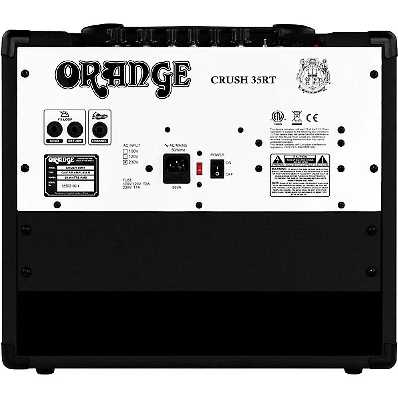 Orange Amplifiers Crush 35RT 35W 1x10 Guitar Combo Amp -