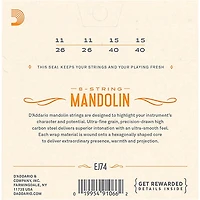 D'Addario EJ74 Phosphor Bronze Medium Mandolin Strings (11-40)