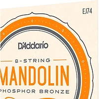 D'Addario EJ74 Phosphor Bronze Medium Mandolin Strings (11-40)