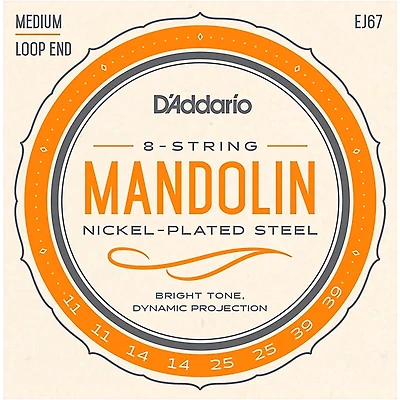 D'Addario EJ67 Nickel Mandolin Strings