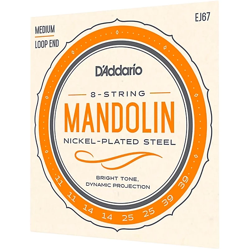 D'Addario EJ67 Nickel Mandolin Strings