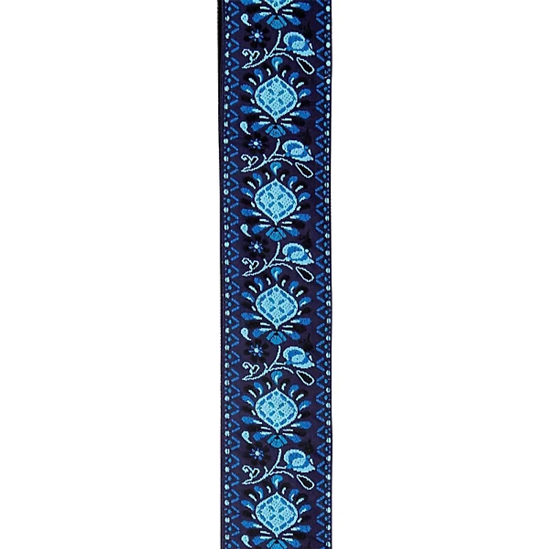 D'Addario 2" Woven Guitar Strap, Monterey 2 Blue