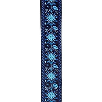 D'Addario 2" Woven Guitar Strap, Monterey 2 Blue