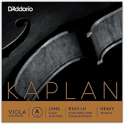 D'Addario Kaplan Solutions Series Viola A String 16+ Long Scale Heavy