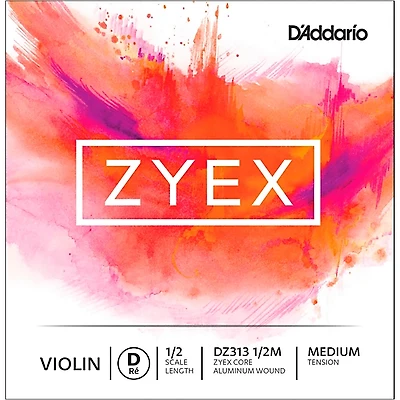D'Addario Zyex Series Violin D String