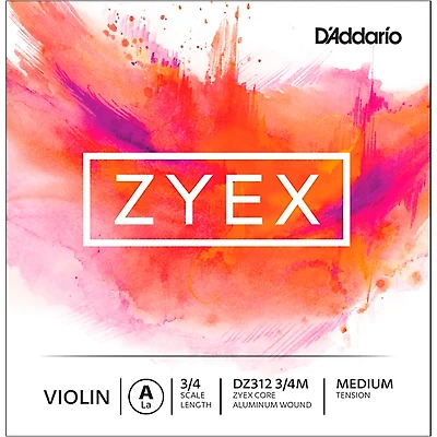 D'Addario Zyex Series Violin A String