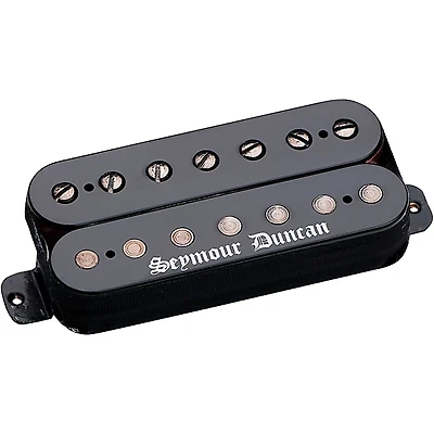 Seymour Duncan Shop Floor Custom Black Winter 7-String With Active Mount Cover Neck