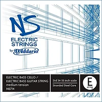 D'Addario NS Electric Bass Cello / Electric Bass E String