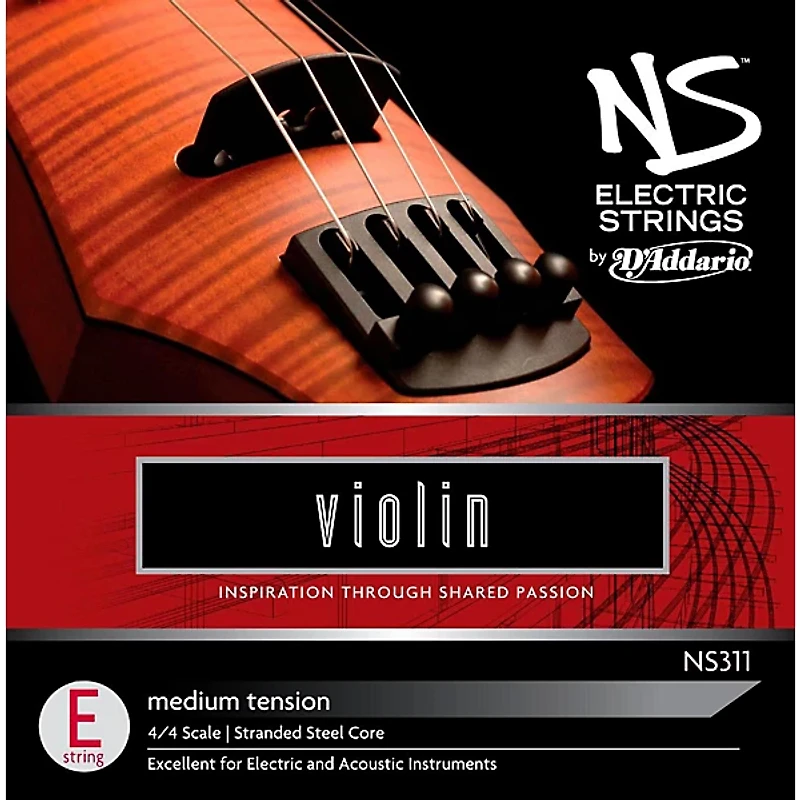 D'Addario NS Electric Violin E String