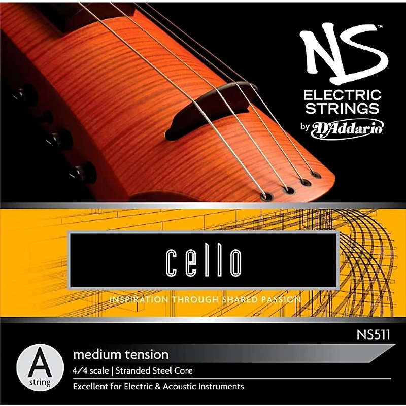 D'Addario NS Electric Cello A String