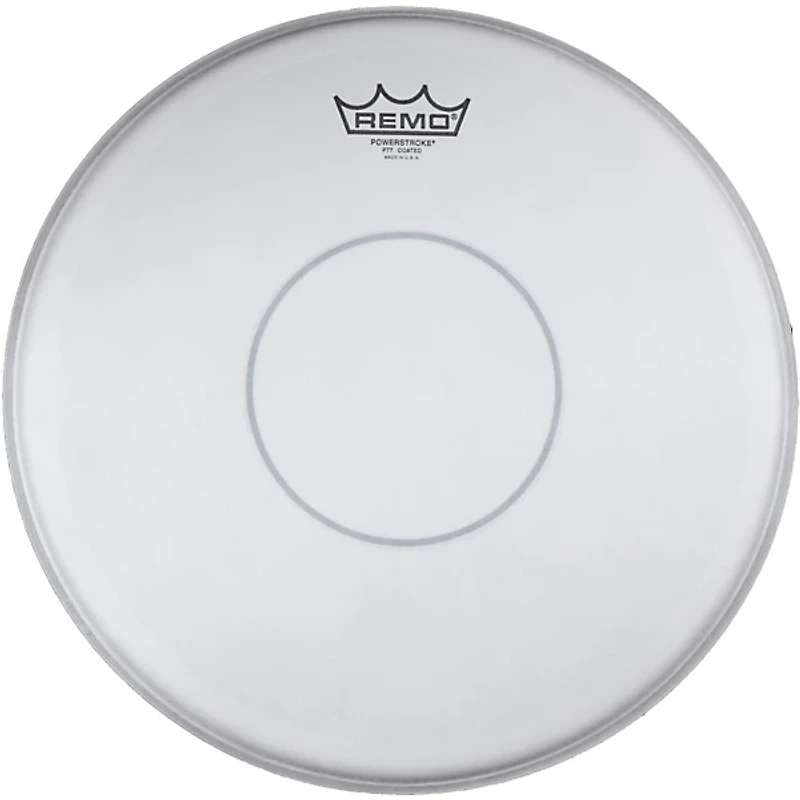 Remo Powerstroke 77 Coated Clear Dot Drum Head 14 in. Coated