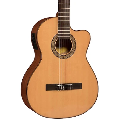 Lucero LC150SCE Nylon-String Classical  Acoustic-Electric Guitar Natural