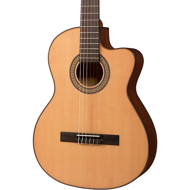 Lucero LC150SCE Nylon-String Classical  Acoustic-Electric Guitar Natural