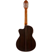 Lucero LFN200SCE Spruce/Rosewood Thinline Acoustic-Electric Classical Guitar Natural