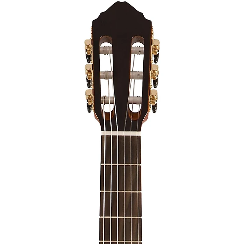Lucero LFN200SCE Spruce/Rosewood Thinline Acoustic-Electric Classical Guitar Natural