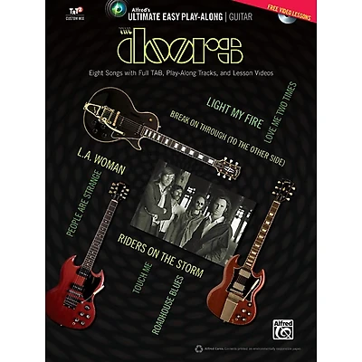 Alfred The Doors - Ultimate Easy Guitar Play-Along Easy Guitar TAB Book & DVD