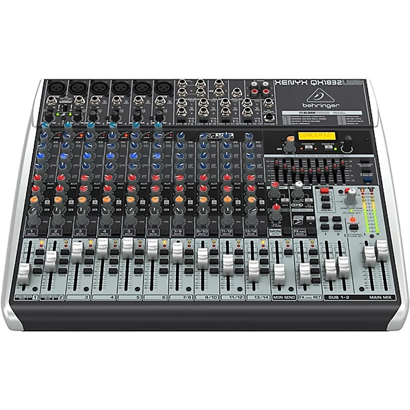 Behringer XENYX QX1832USB USB Mixer With Effects