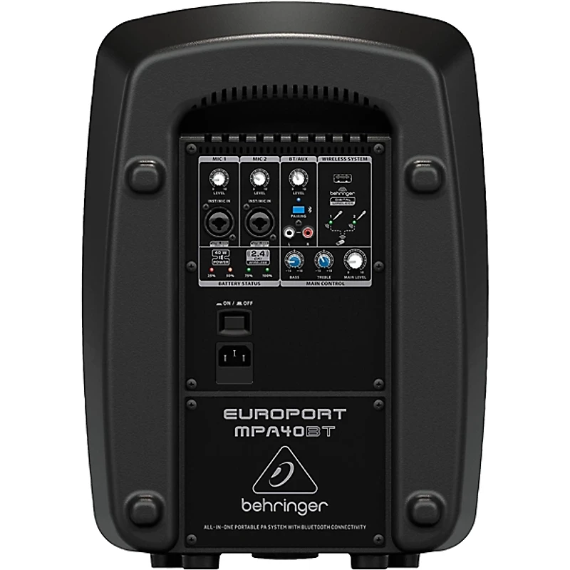 Behringer EUROPORT MPA440BT 40W Portable PA System