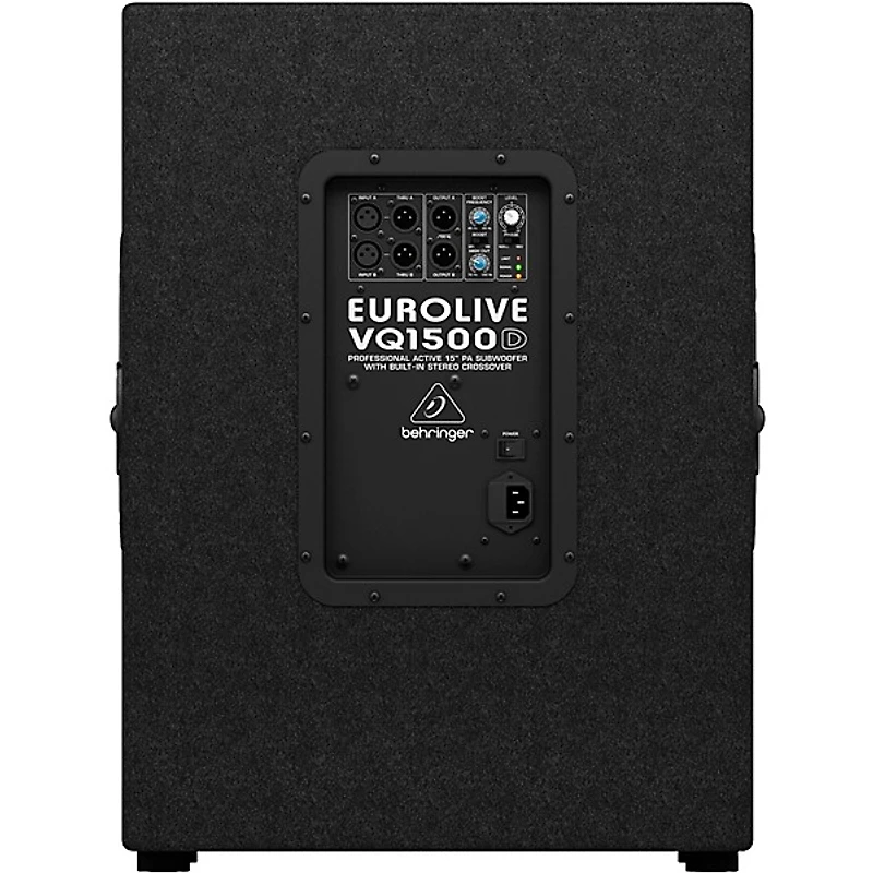 Behringer EUROLIVE VQ1500D 500W 15" Powered Subwoofer