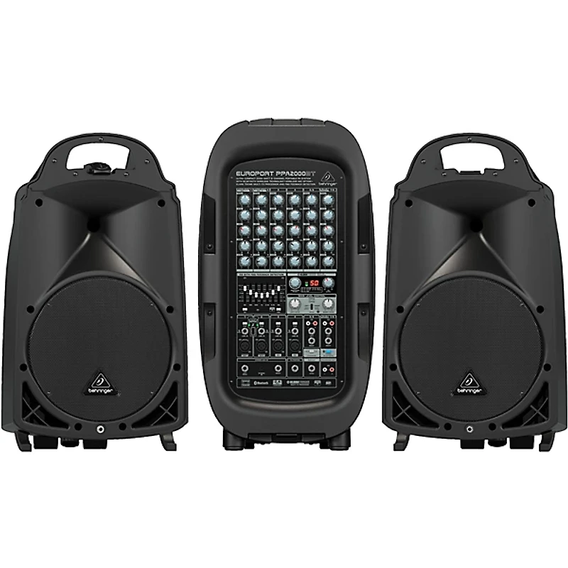 Behringer Europort PPA2000BT 8-Channel Portable PA System